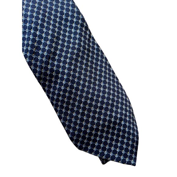 Vintage Stafford Silk Neckties Set of 3 Blue - Picture 3 of 8